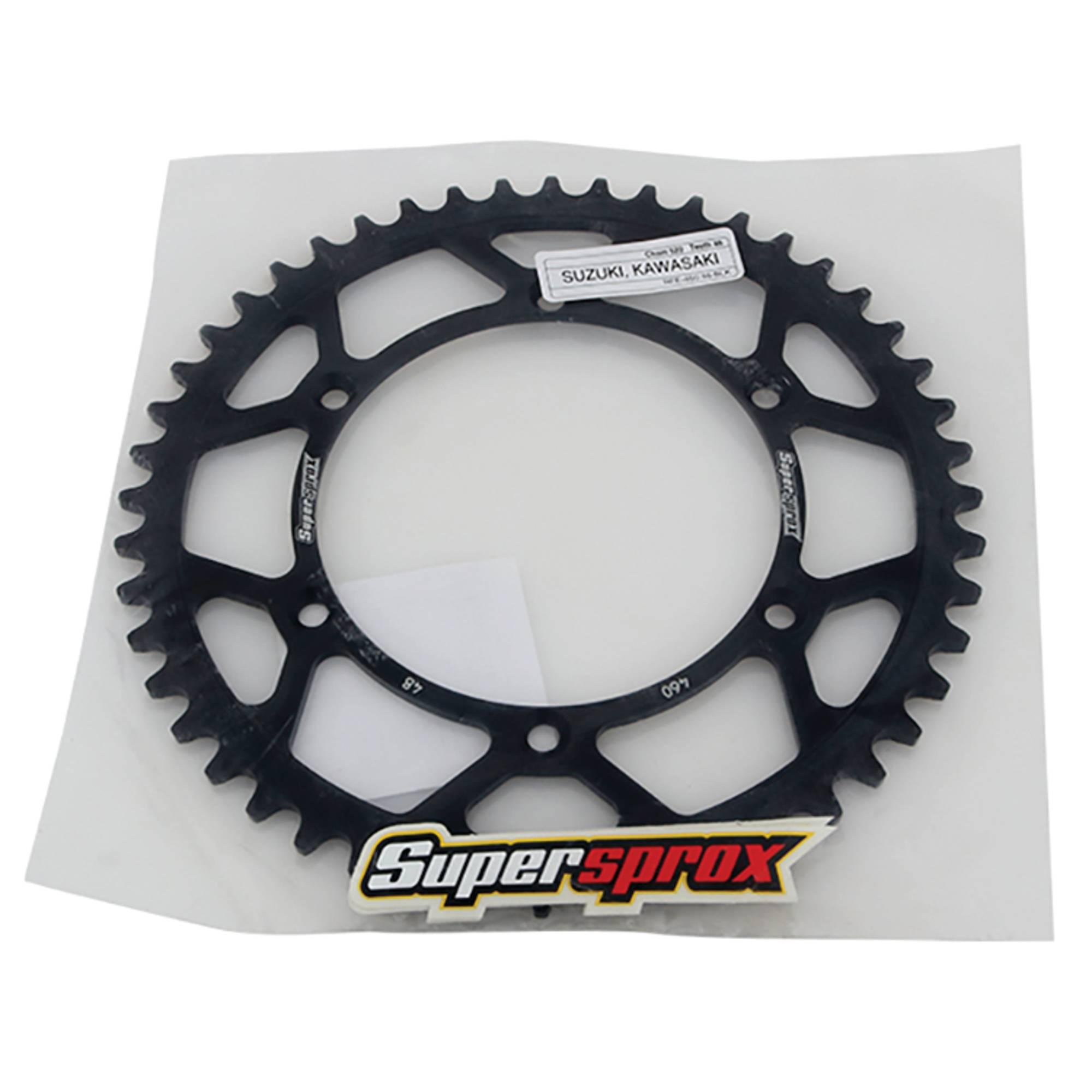 RFE-460-48-BLK Steel Sprocket Blk
